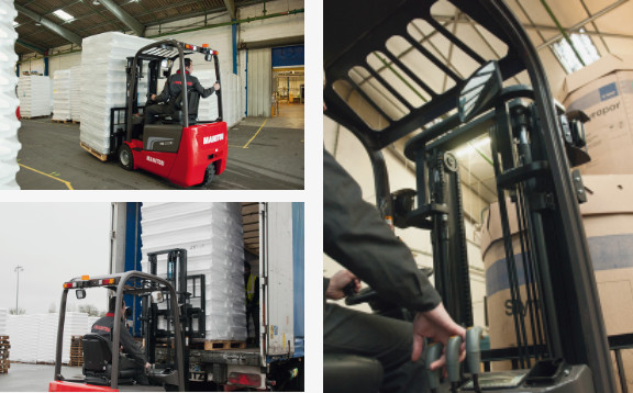 Xe nâng hàng Forklift chạy điện 1.6 tấn Manitou ME 316 4 of 987