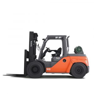 Xe nâng hàng chạy gas 7 tấn Toyota FG70N