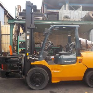 Xe nâng forklift chạy gas 4 tấn Toyota 7FG40
